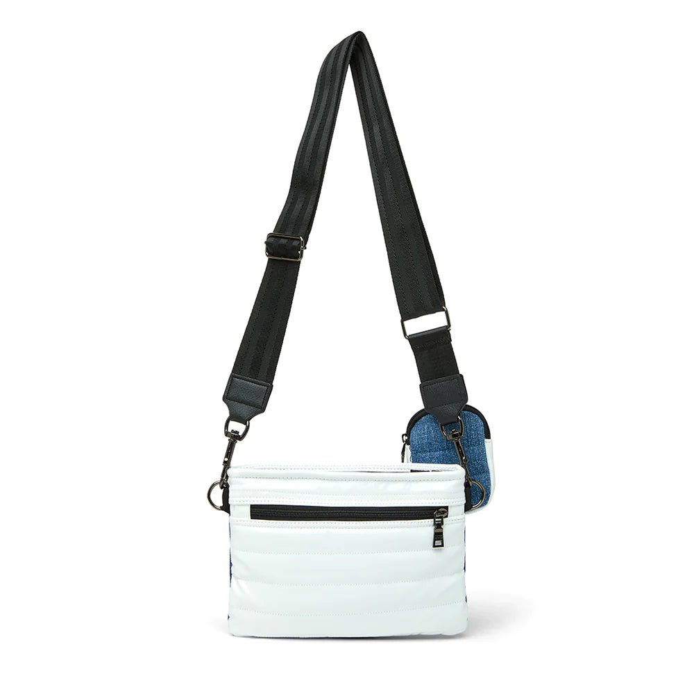 Downtown Crossbody | Traditional Stone Washed Denim - Styled With Claire Think Royln