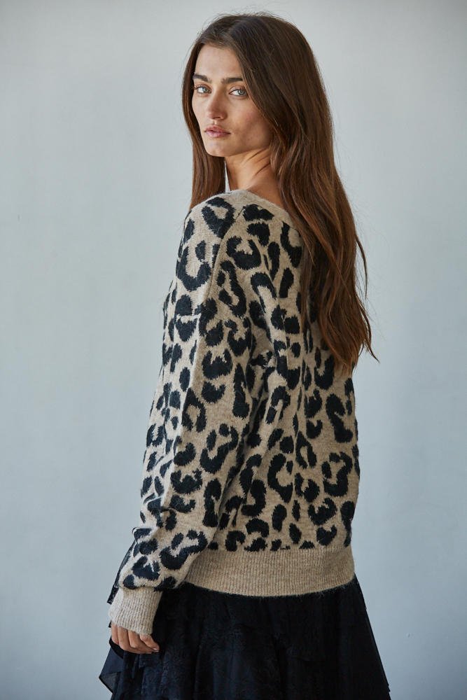 Feline Chic Tie Cardigan - Styled With Claire By Together