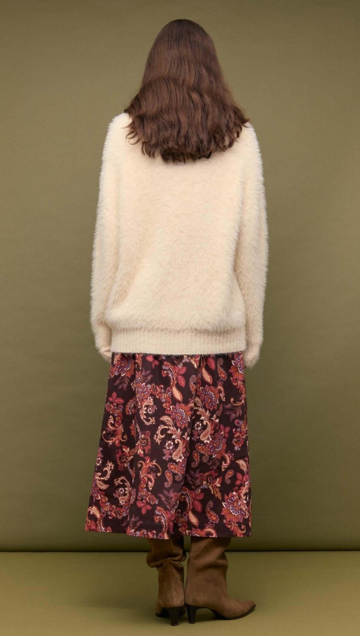 Fluffy Knit Sweater - Styled With Claire MINKPINK