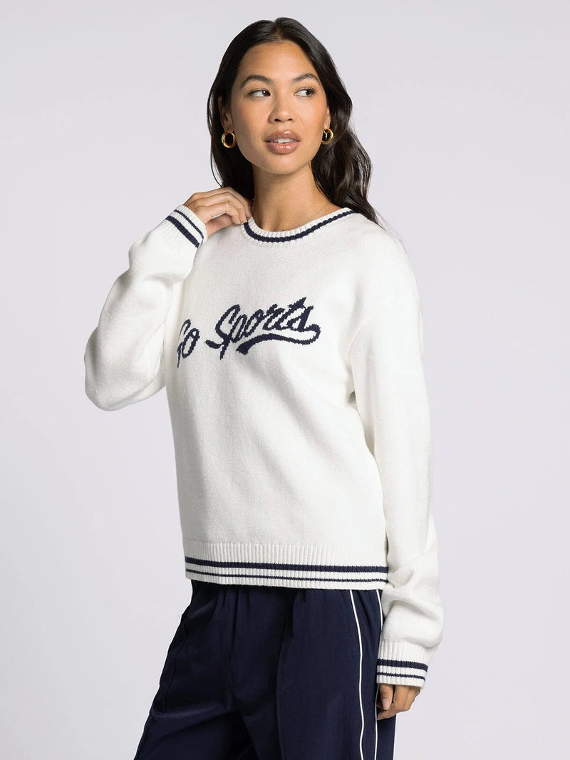 Go Sports Sweater - Styled With Claire Thread & Supply
