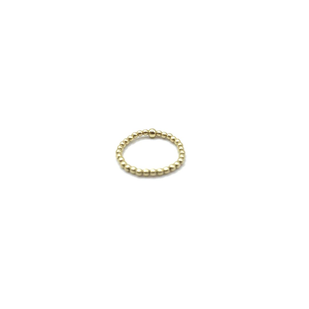 Gold Filled Waterproof Stretch Ring - Styled With Claire Erin Gray