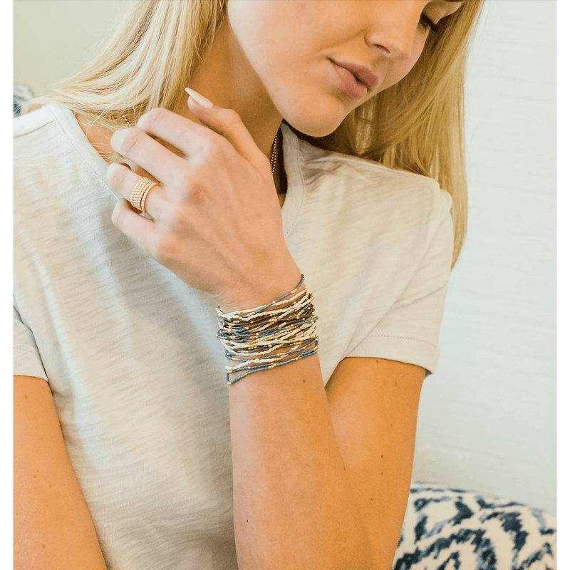 Graphite Newport Bracelet - Styled With Claire Erin Gray