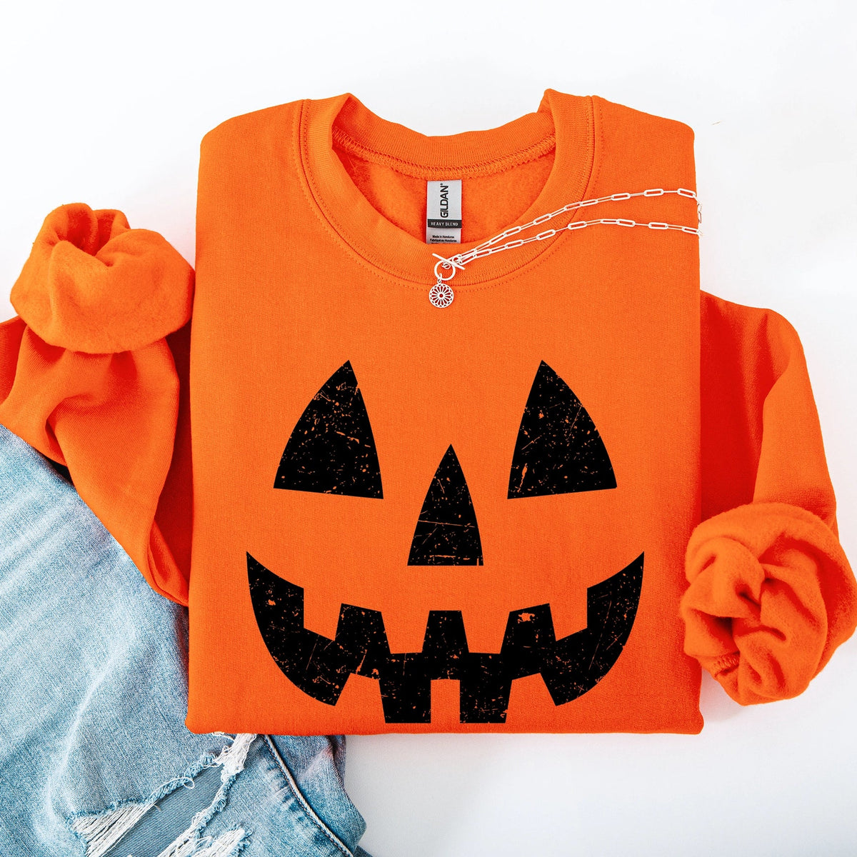 Jack O Lantern Crewneck - Styled With Claire Styled With Claire