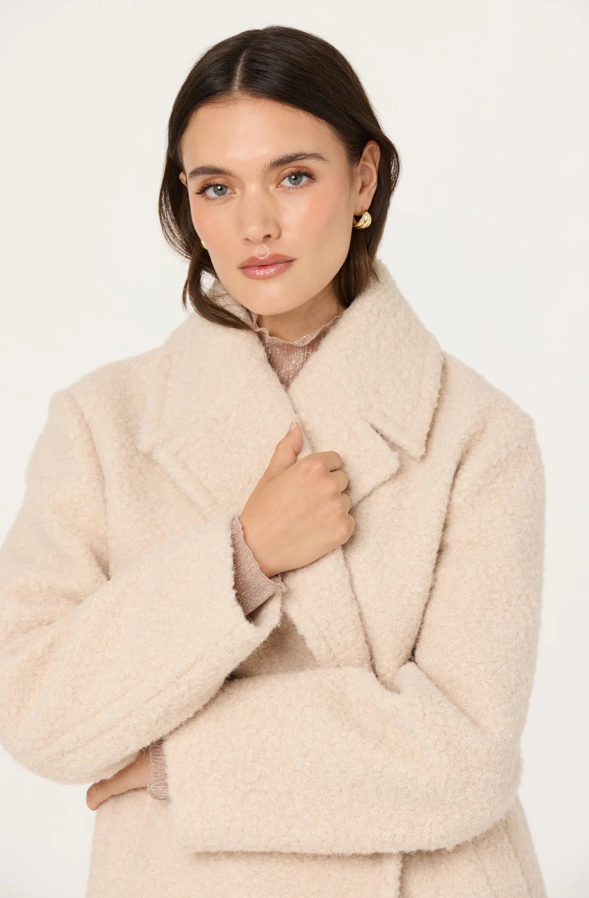 Jalyn Double Breasted Coat - Styled With Claire ASTR THE LABEL