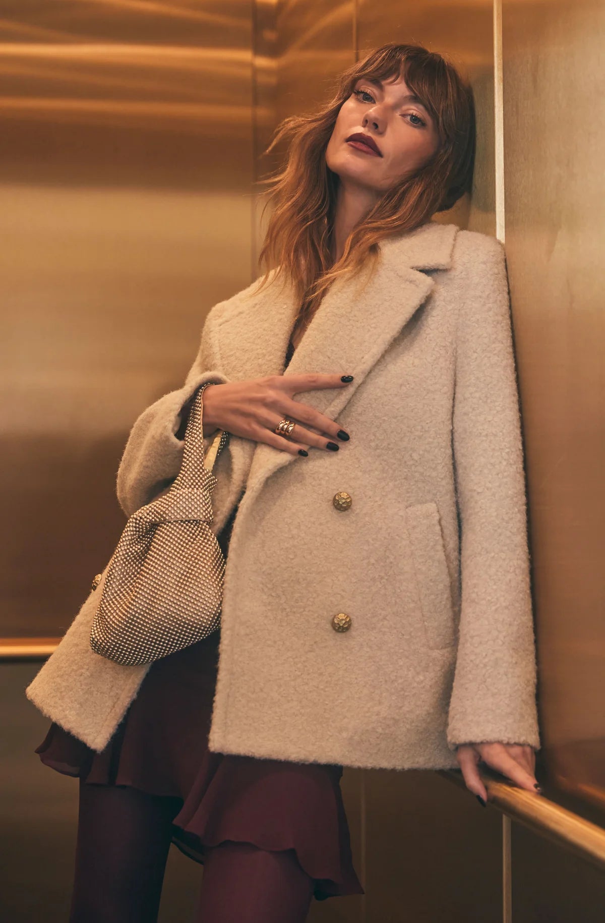 Jalyn Double Breasted Coat - Styled With Claire ASTR THE LABEL