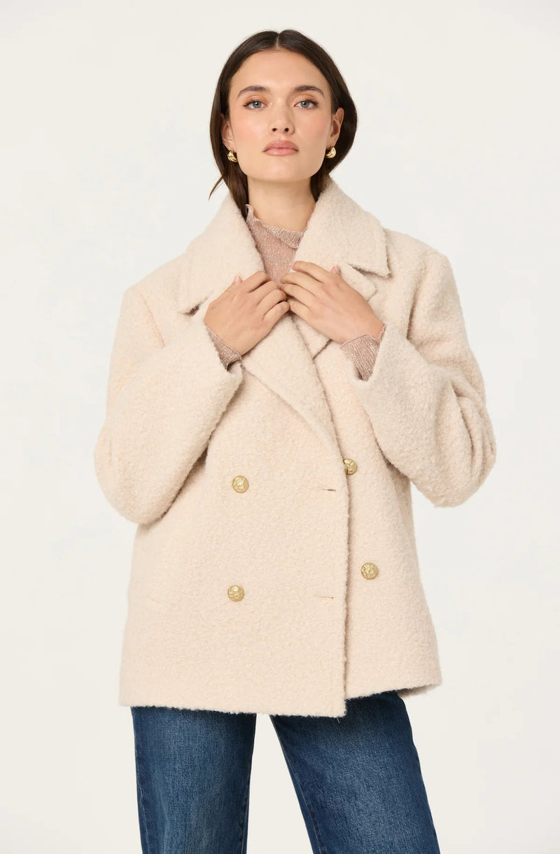 Jalyn Double Breasted Coat - Styled With Claire ASTR THE LABEL