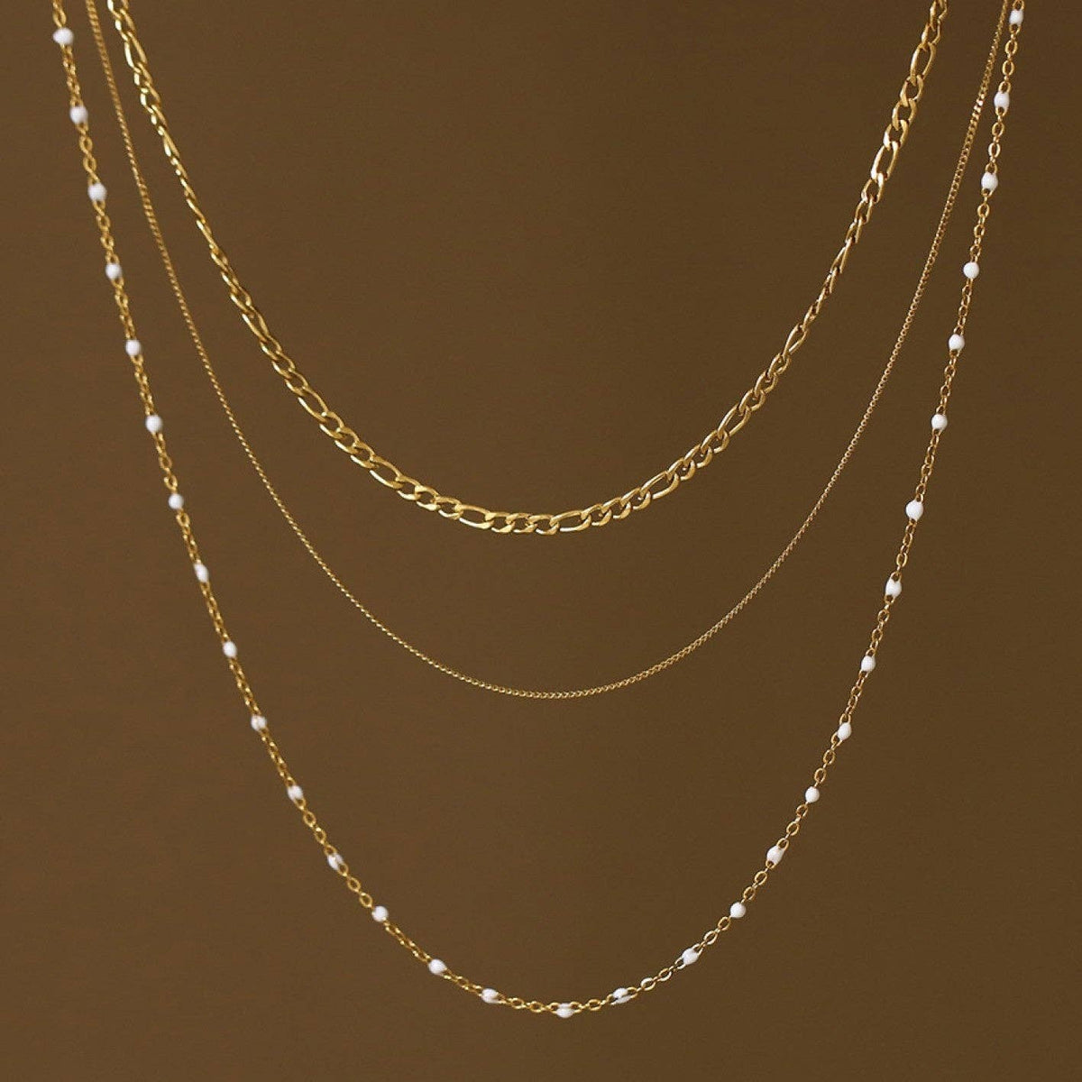 Layered Chain Necklace - Styled With Claire Mia Accessories