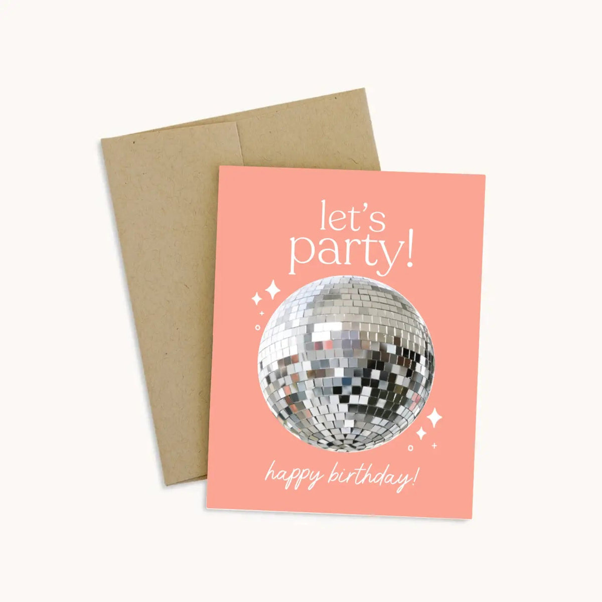 Let's Party Greeting Card - Styled With Claire Elyse Breanne Design