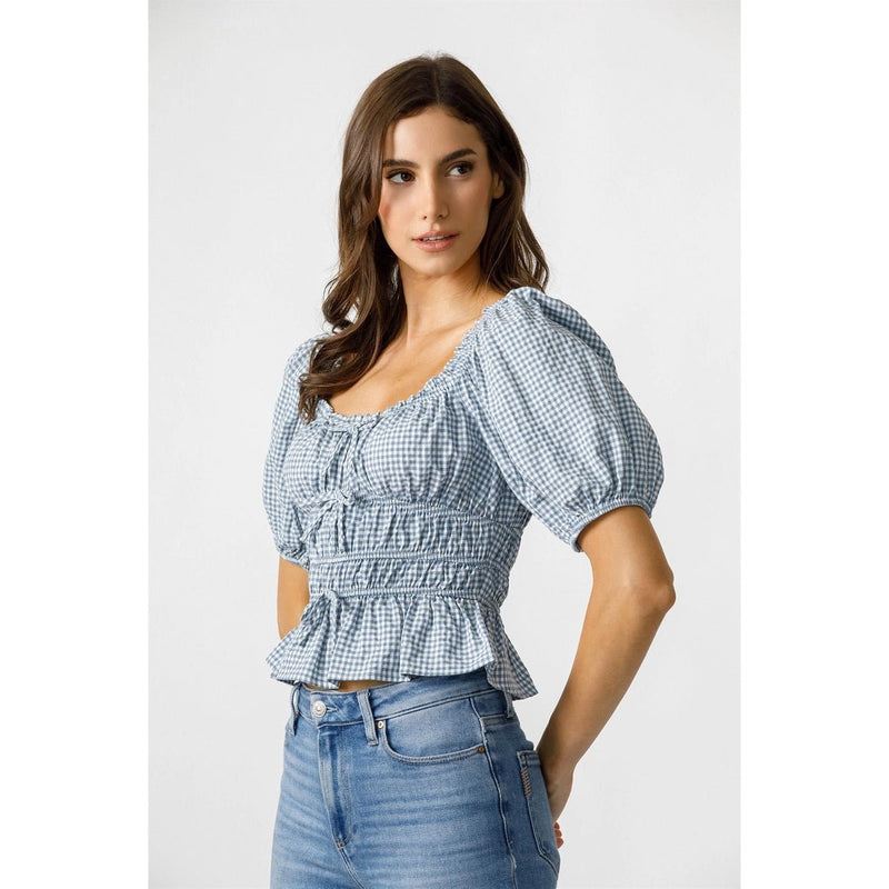 Lucy Gingham Top - Styled With Claire Storia