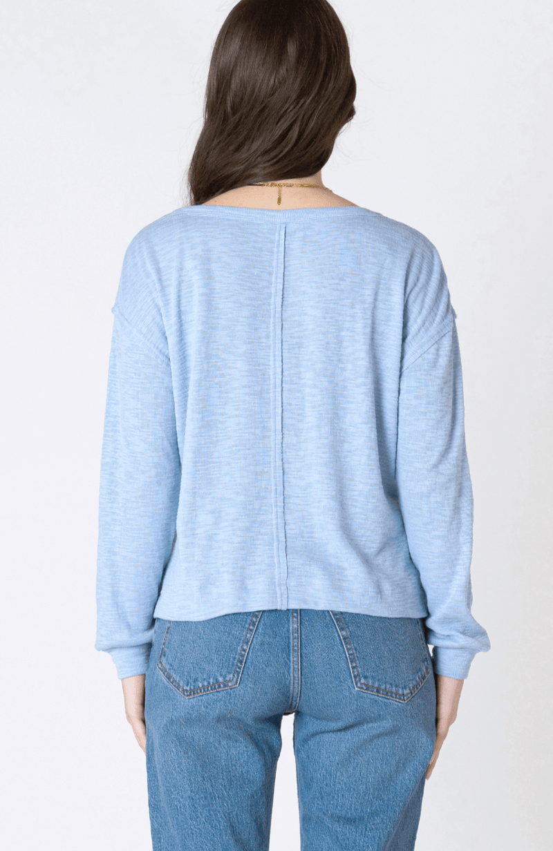 Lumi Long Sleeve | Blue - Styled With Claire Dex