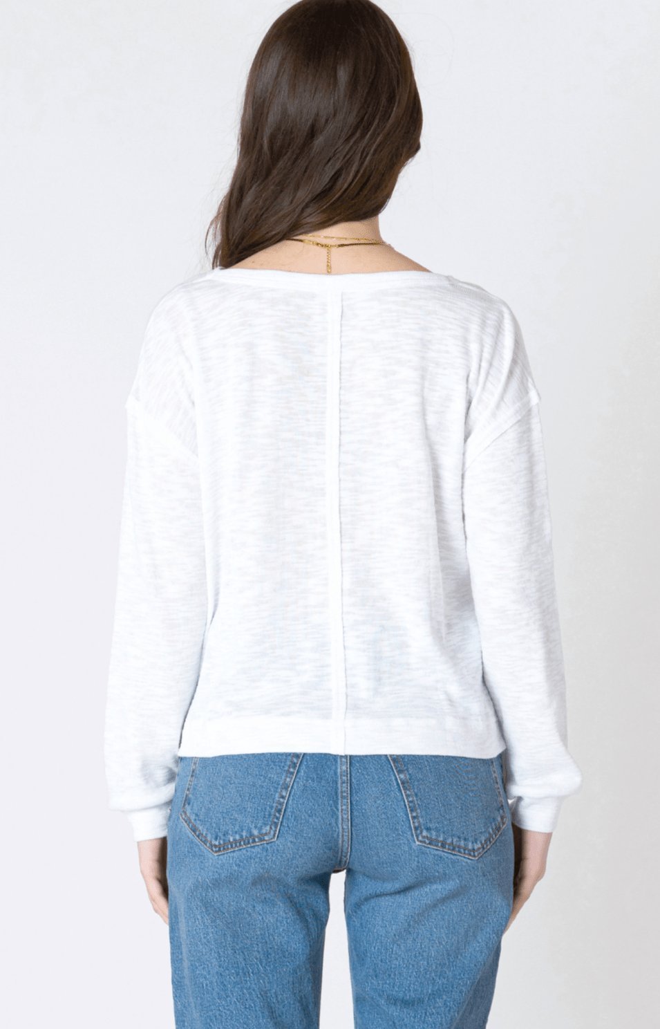 Lumi Long Sleeve | White - Styled With Claire Dex