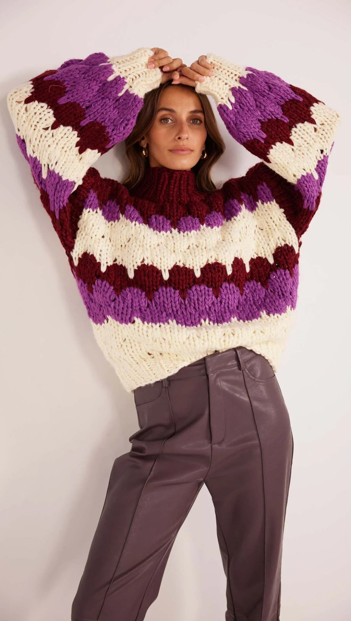 Margot Bobble Knit Sweater - Styled With Claire MINKPINK