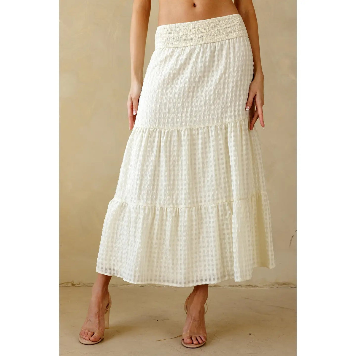 Melody Tiered Maxi Skirt - Styled With Claire Storia