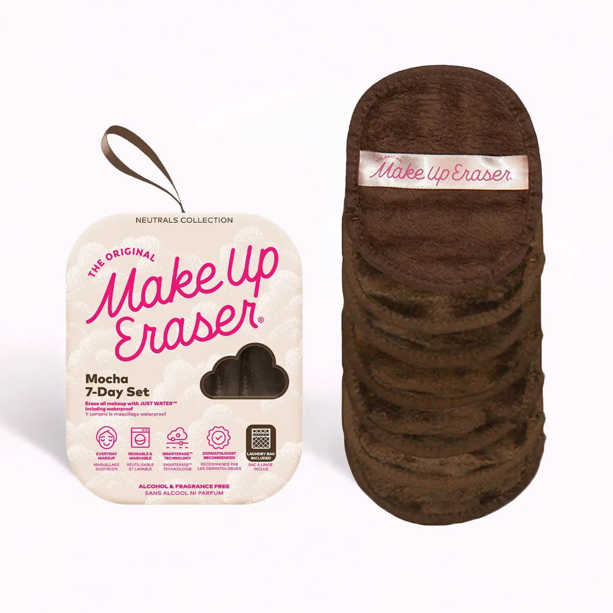 Mocha 7 - Day Makeup Eraser Set - Styled With Claire The Original Makeup Eraser