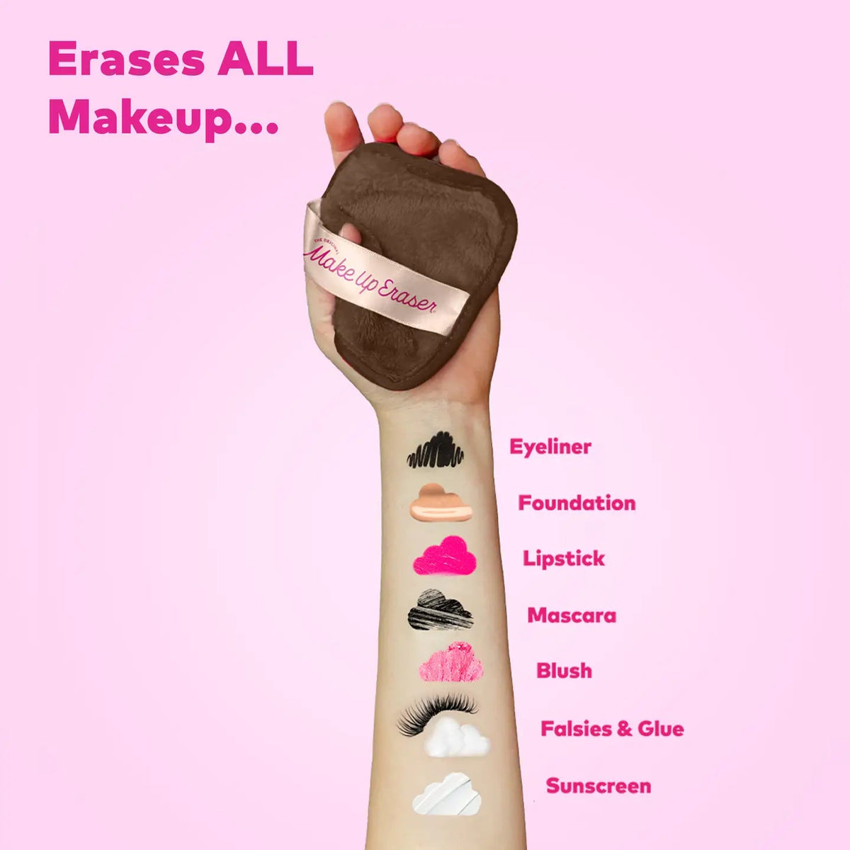 Mocha 7 - Day Makeup Eraser Set - Styled With Claire The Original Makeup Eraser