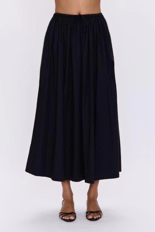 Noelle Poplin Maxi Skirt - Styled With Claire Pistola