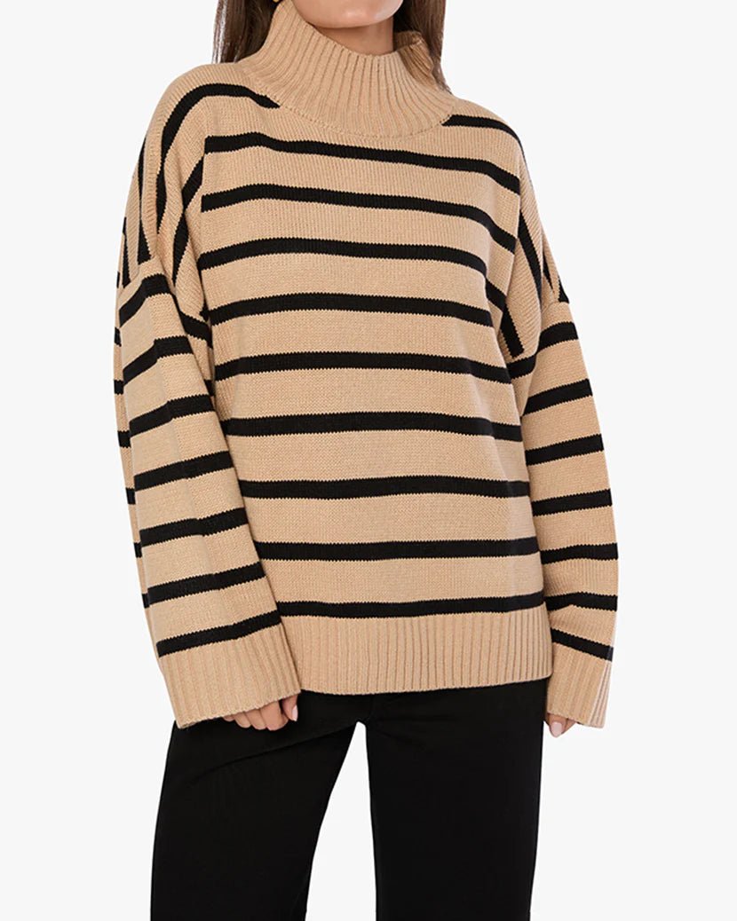 Oversized Funnel Neck Sweater - Styled With Claire WEWOREWHAT