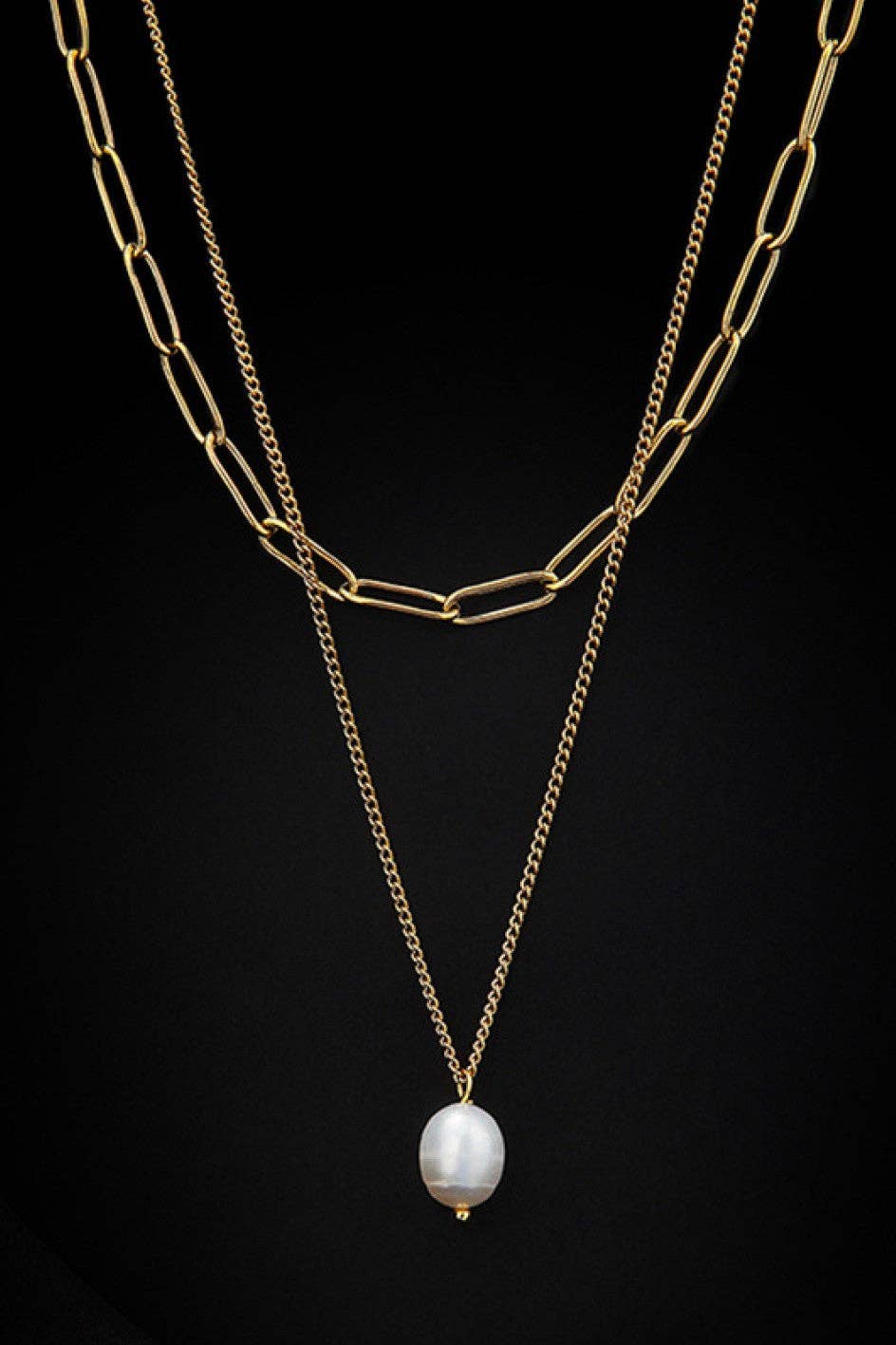 Pearl Drop Necklace - Styled With Claire Mia Accessories