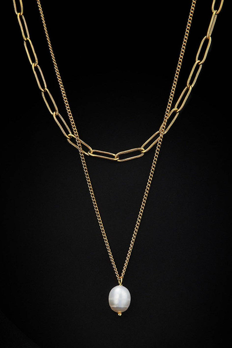 Pearl Drop Necklace - Styled With Claire Mia Accessories