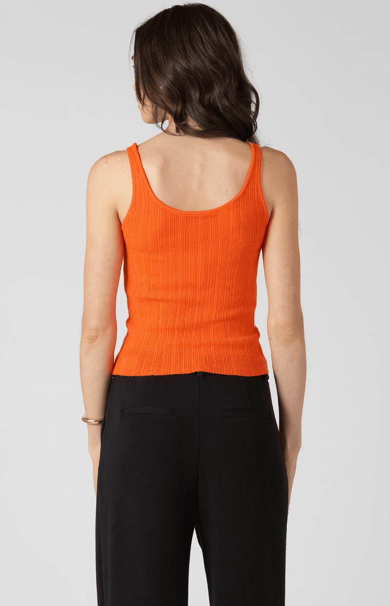 Scoop Neck Ribbed Sweater Tank - Styled With Claire Dex
