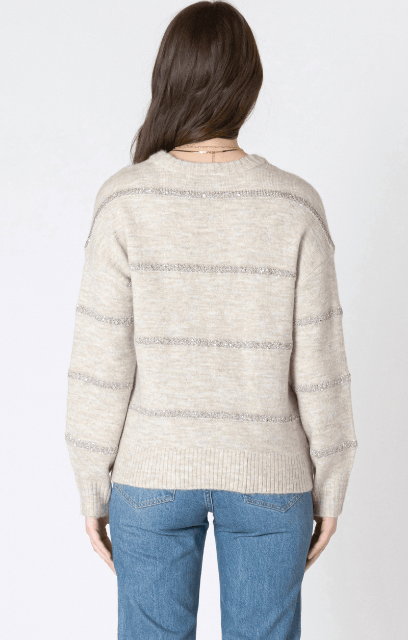Sequin Stripe Sweater - Styled With Claire Dex