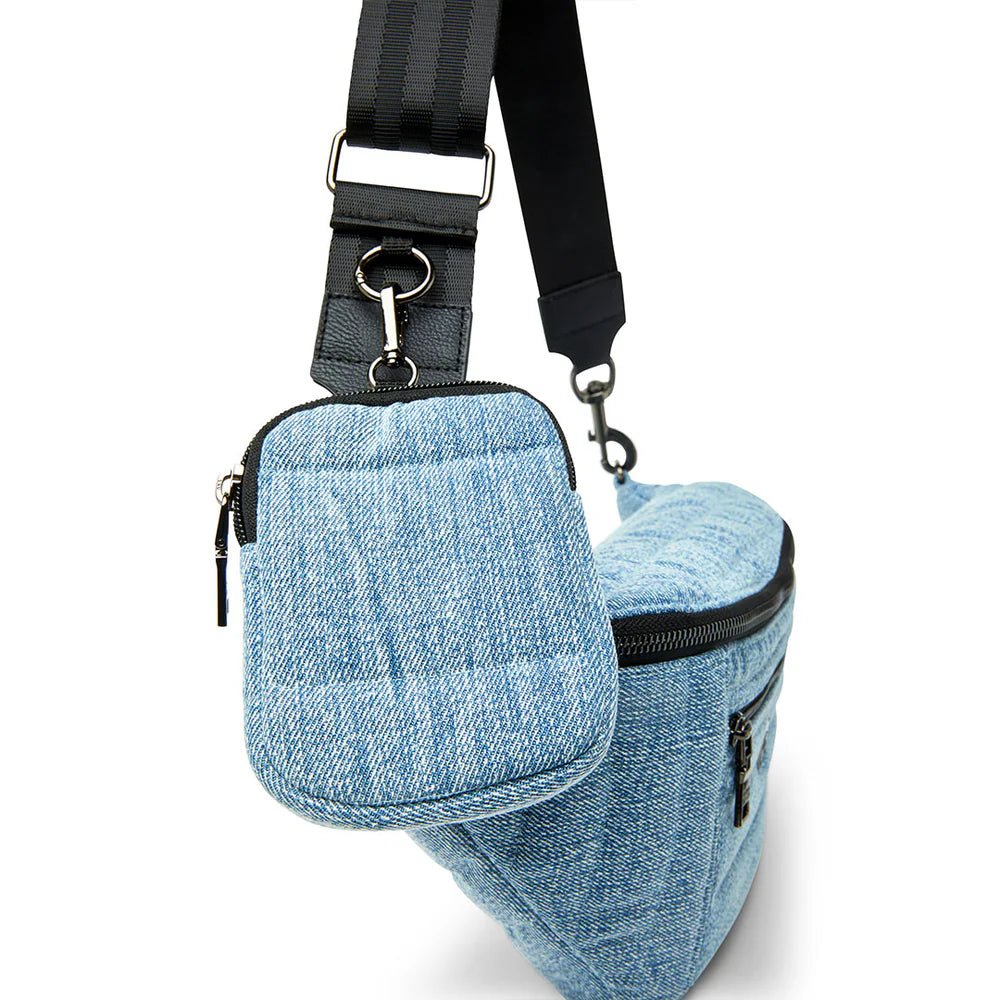 Sister Sling Bag | Light Washed Denim - Styled With Claire Think Royln