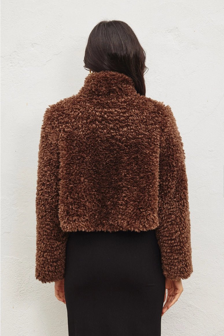 Soft Teddy Crop Jacket - Styled With Claire Dress Forum