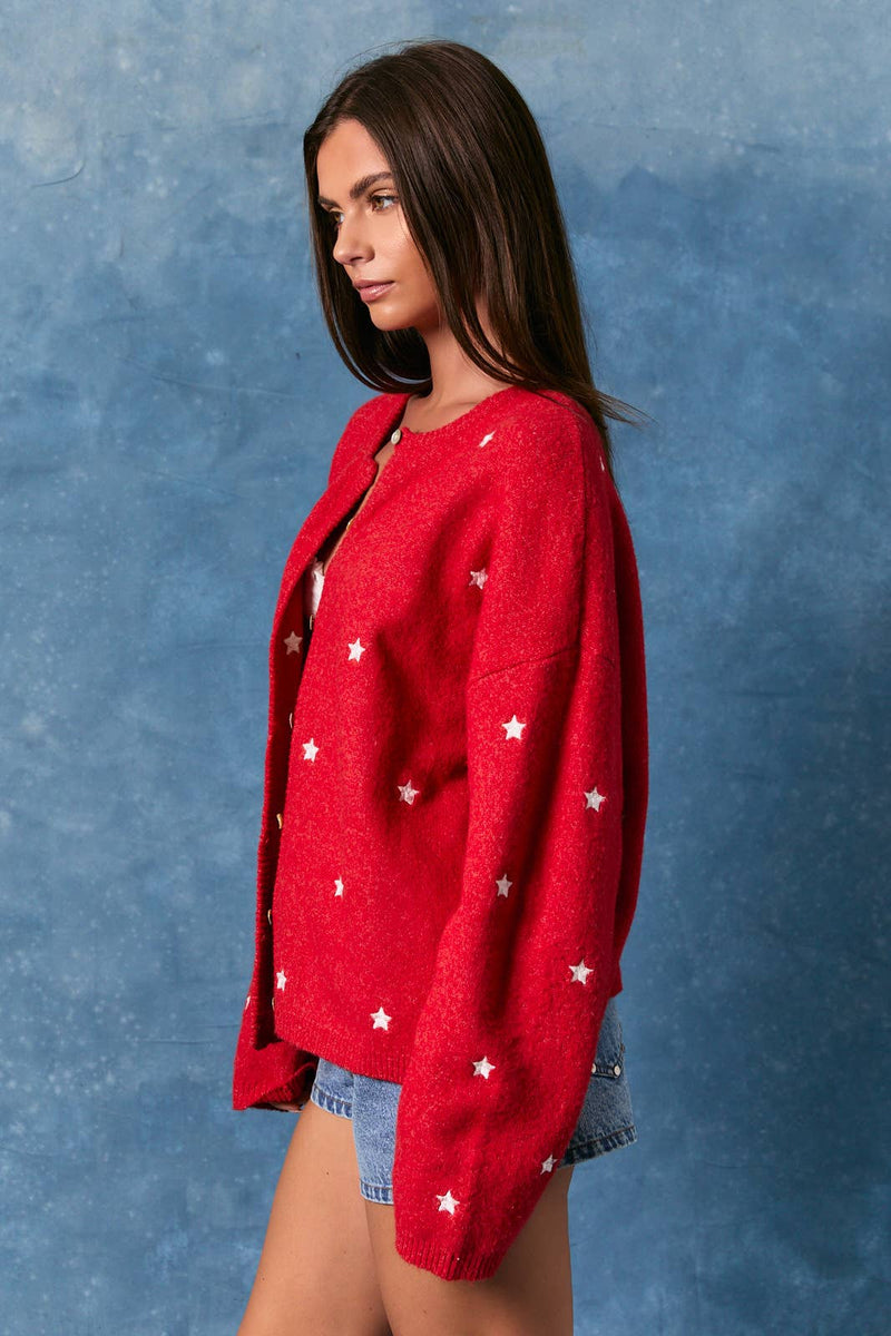 Star Cardigan - Styled With Claire LE LIS