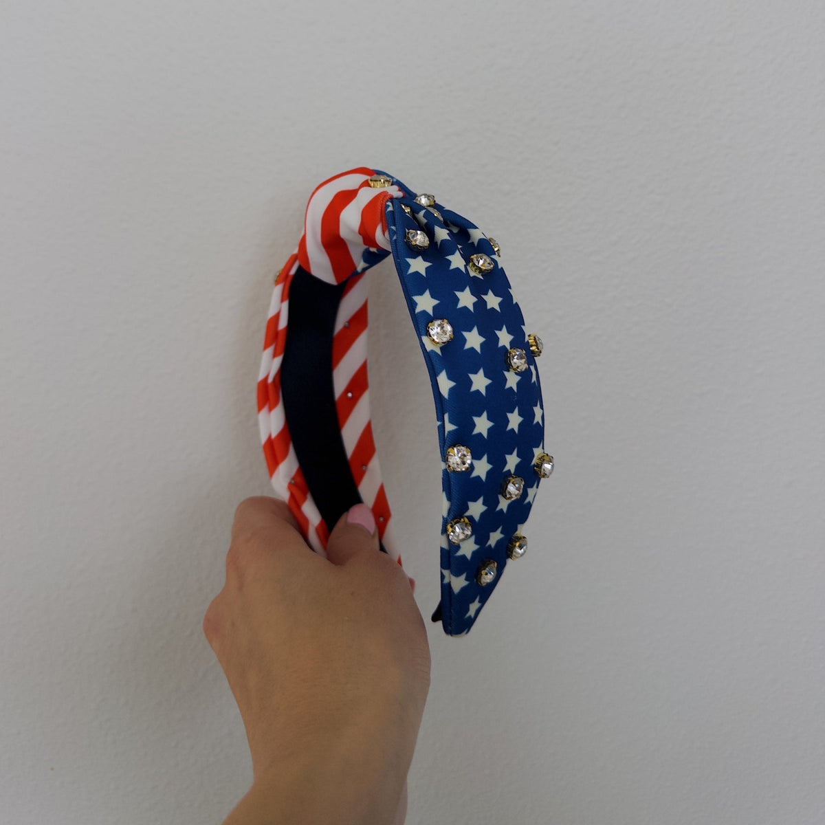 Stars and Stripes Studded Patriotic Headband - Styled With Claire Styled With Claire