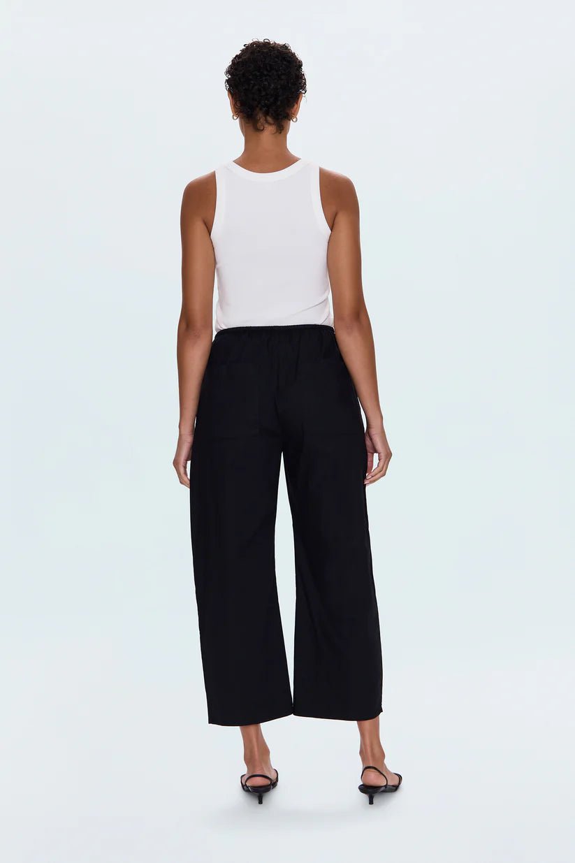 Theo Drawstring Poplin Pant - Styled With Claire Pistola