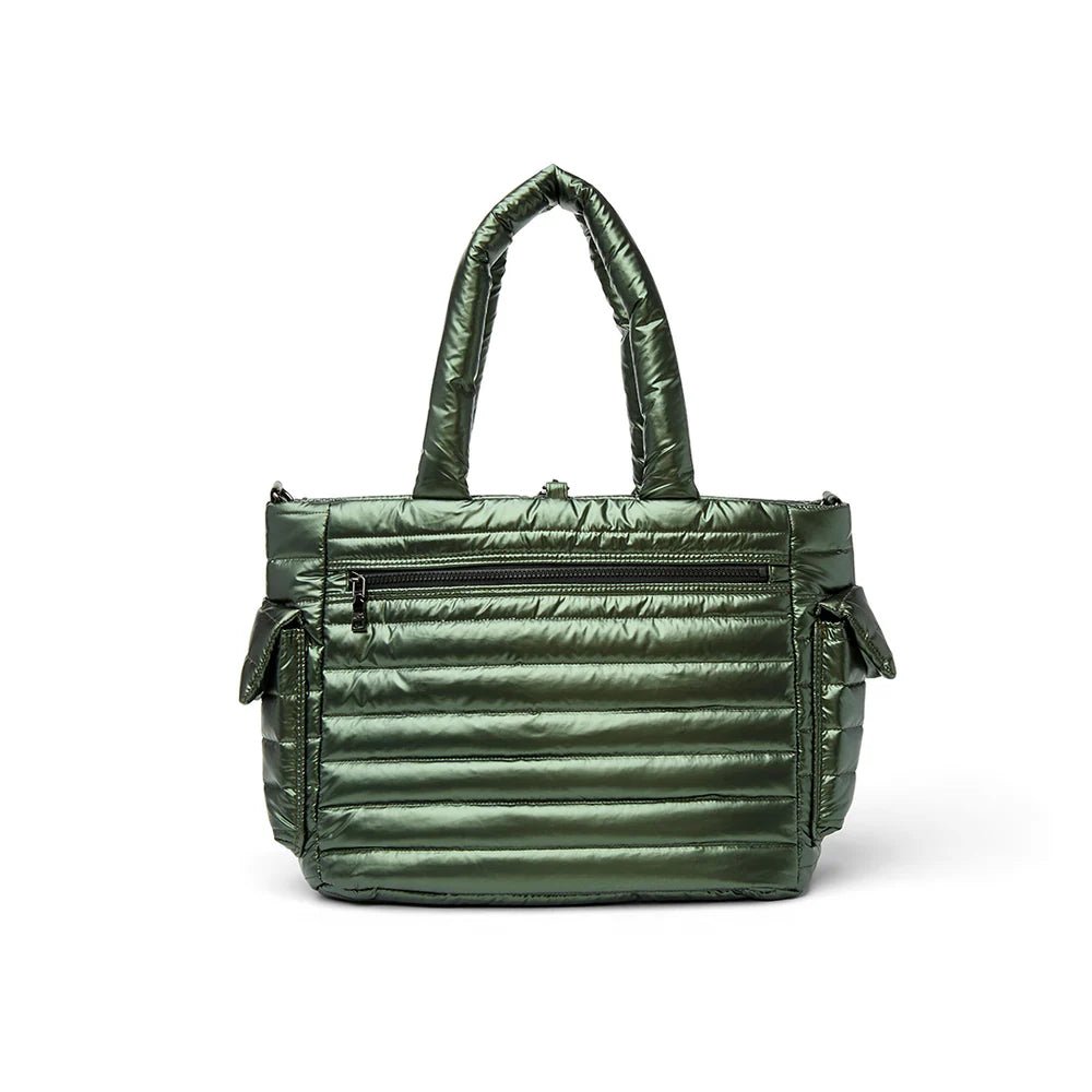 Two Faced Reversible Tote|Pearl Olive - Styled With Claire Think Royln