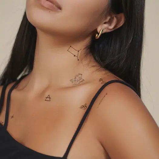 Zodiac Collection: Air Signs Temporary Tattoo Pack - Styled With Claire INKED By Dani