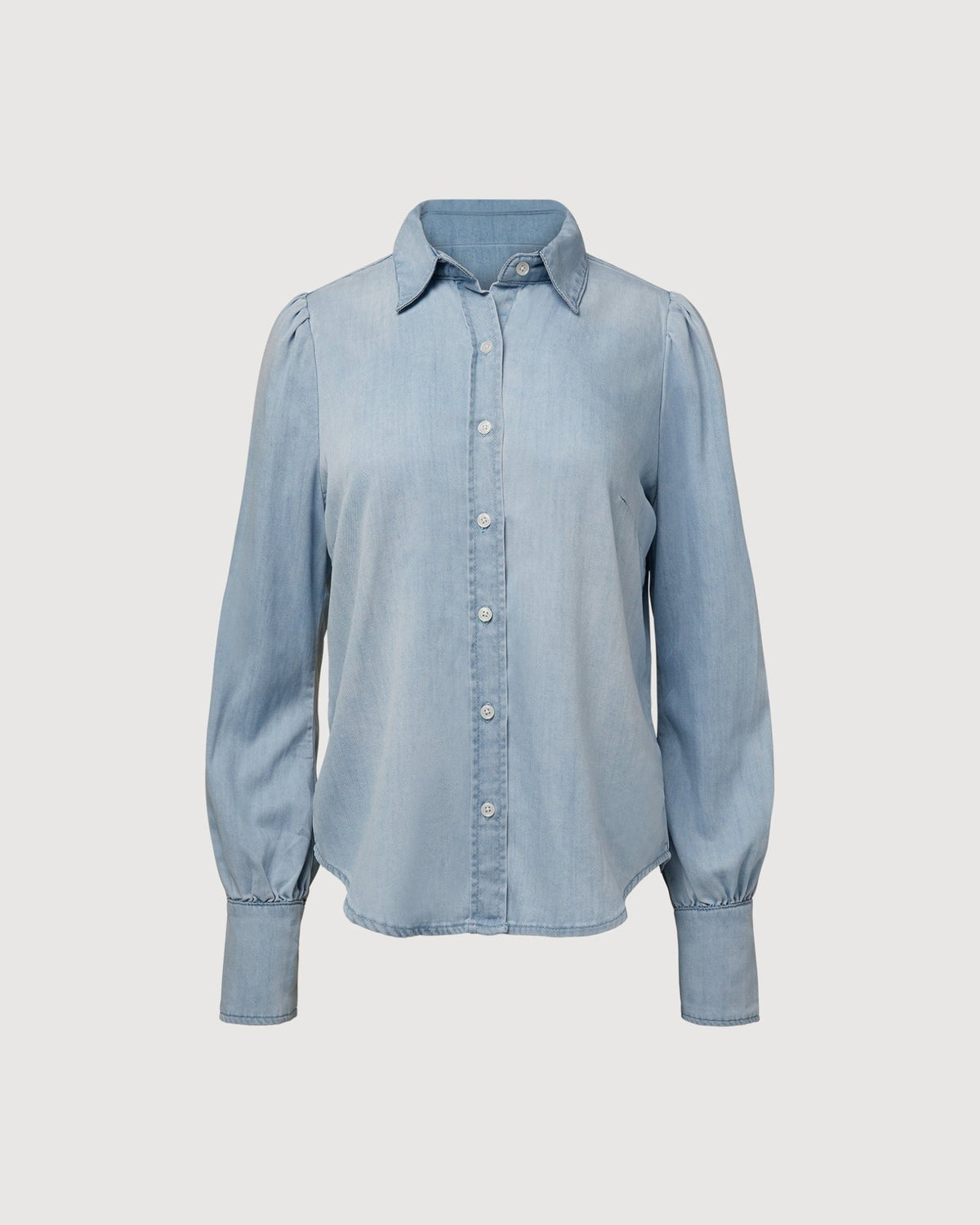 Chambray Button Down - Styled With Claire Rachel Parcell