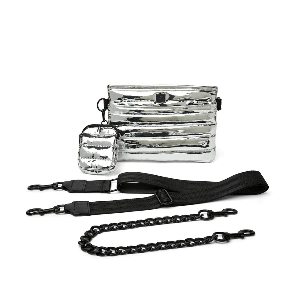 Downtown Crossbody | Silver Mirror - Styled With Claire Think Royln