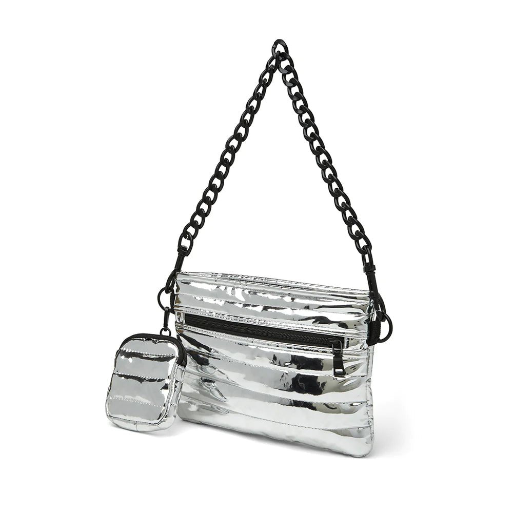 Downtown Crossbody | Silver Mirror - Styled With Claire Think Royln