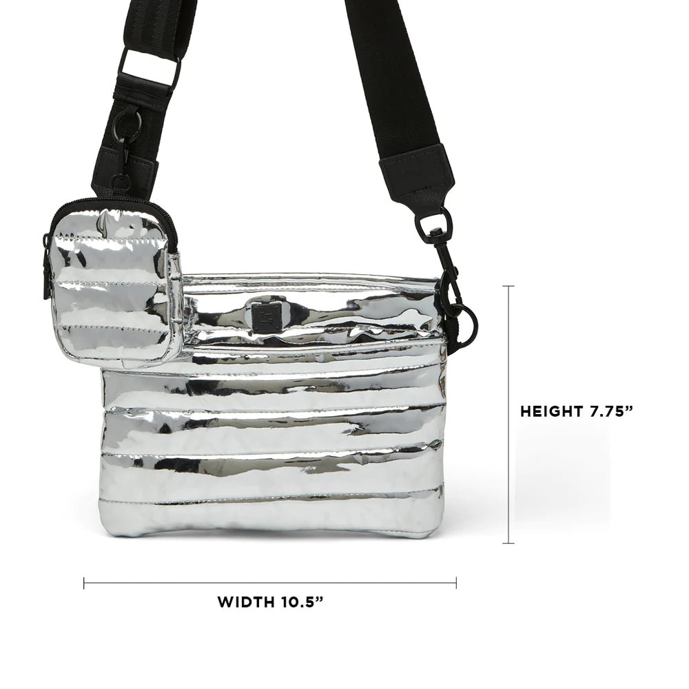 Downtown Crossbody | Silver Mirror - Styled With Claire Think Royln