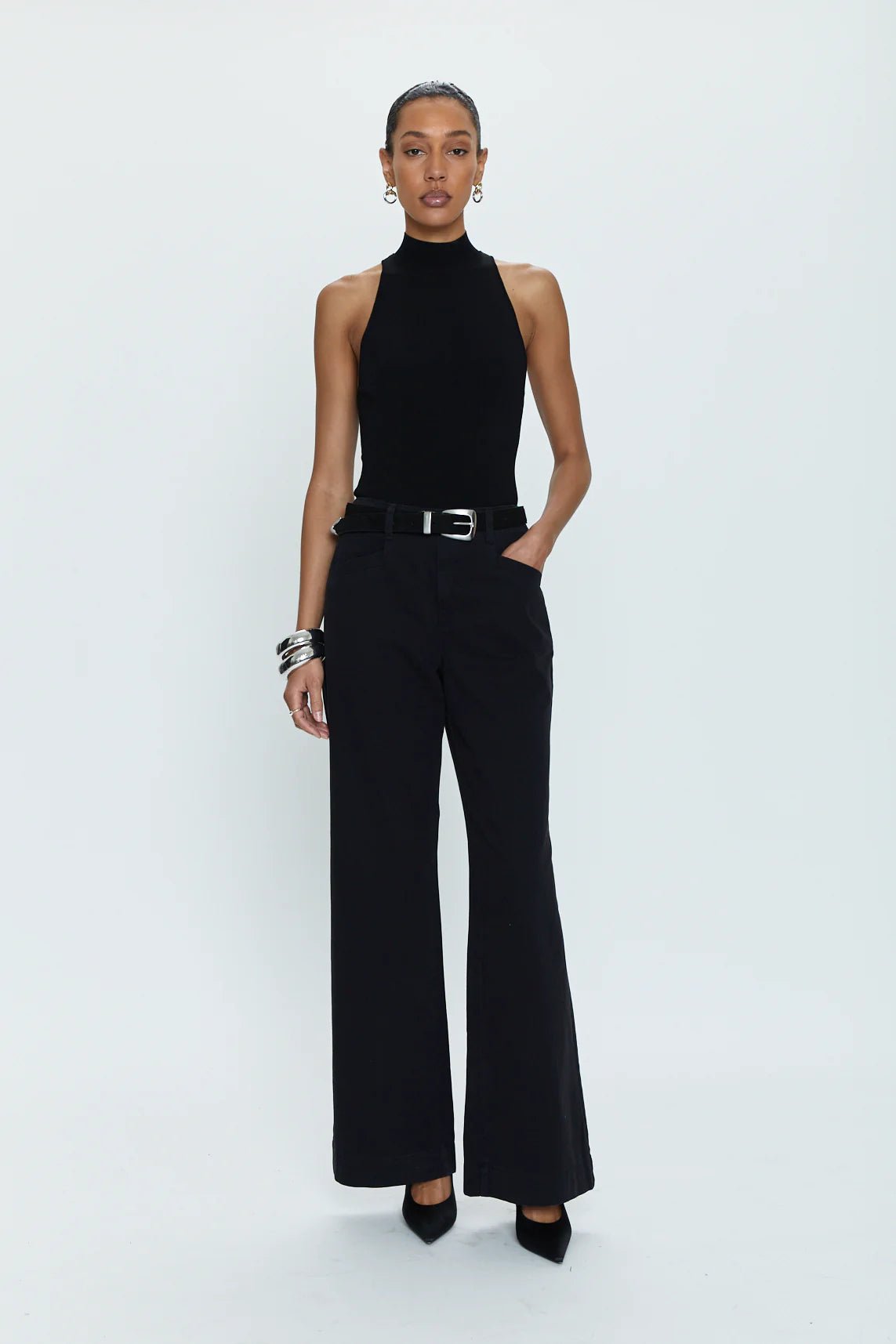 Jasmine High Rise Wide Leg Trouser - Styled With Claire Pistola