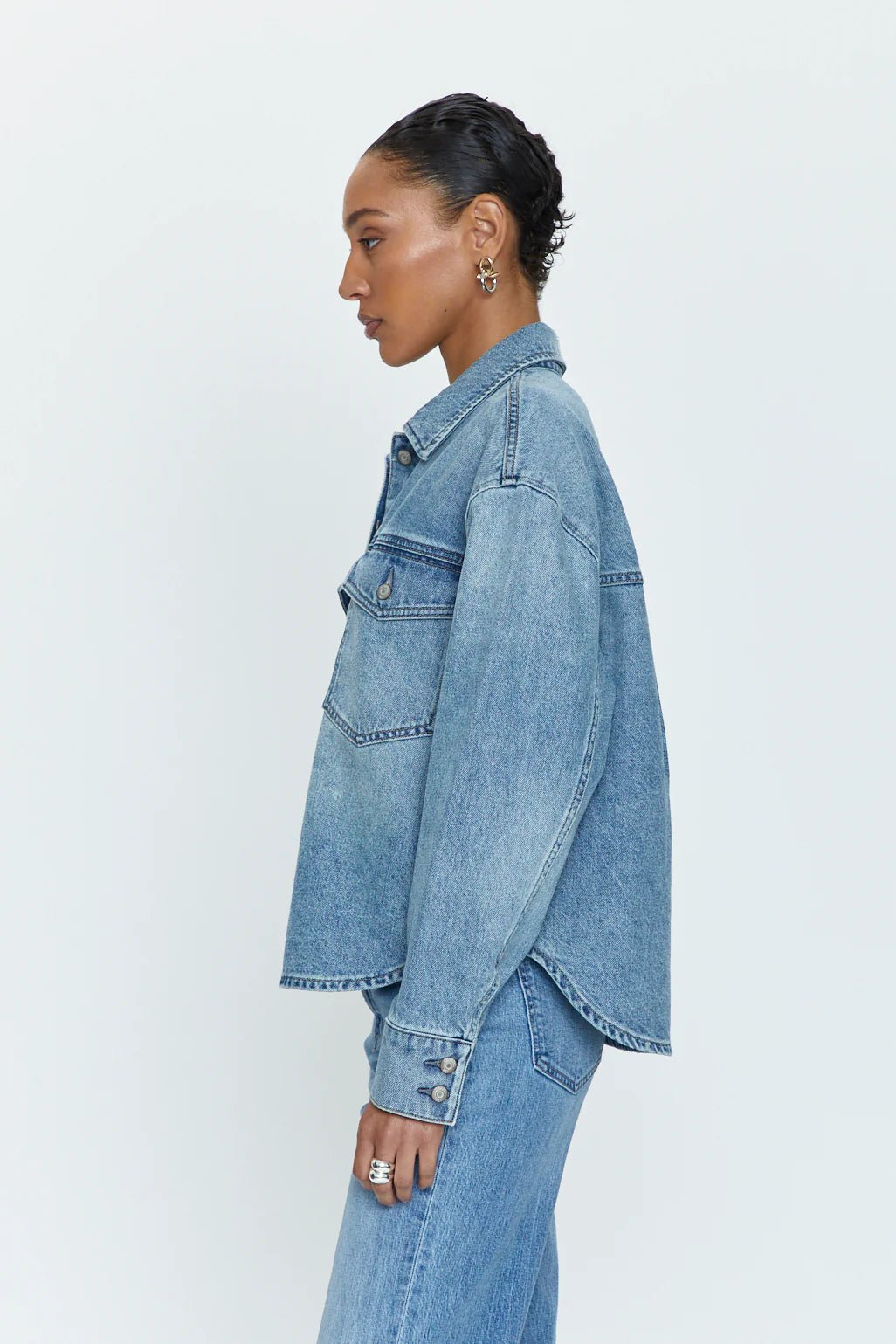 Mandy Crop Shacket - Styled With Claire Pistola