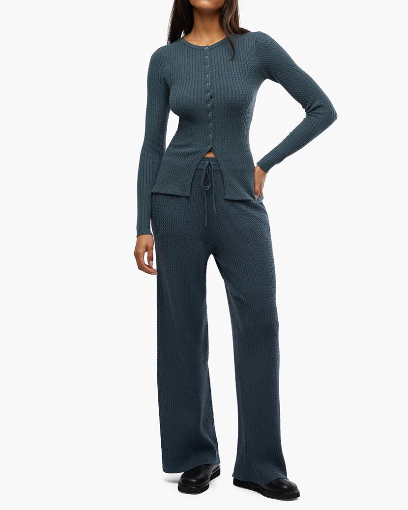 Pull On Straight Leg Pant - Styled With Claire WEWOREWHAT