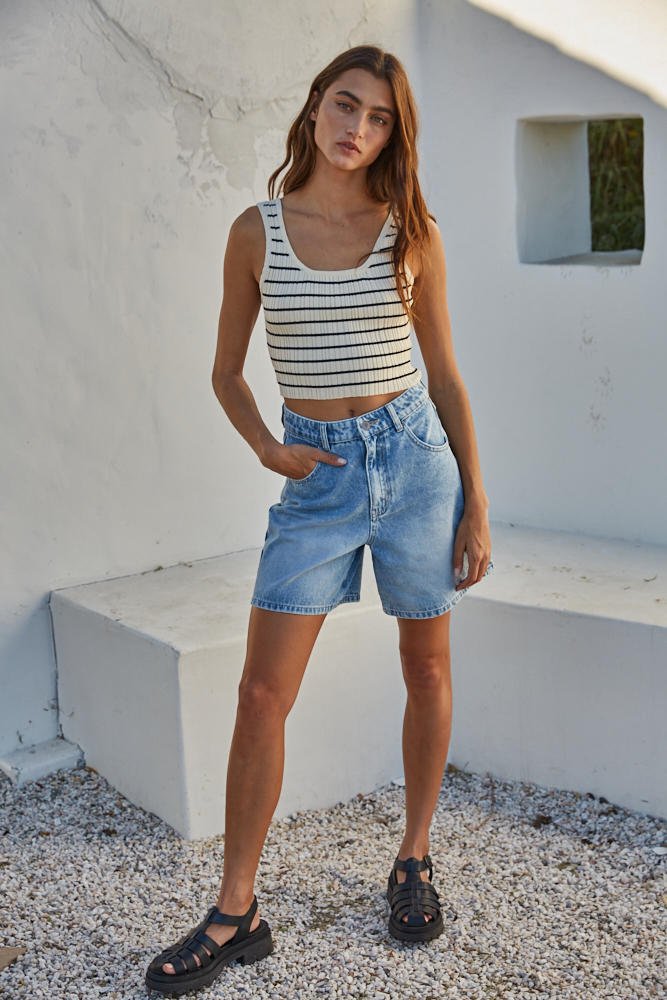 Sabrina Striped Tank - Styled With Claire By Together