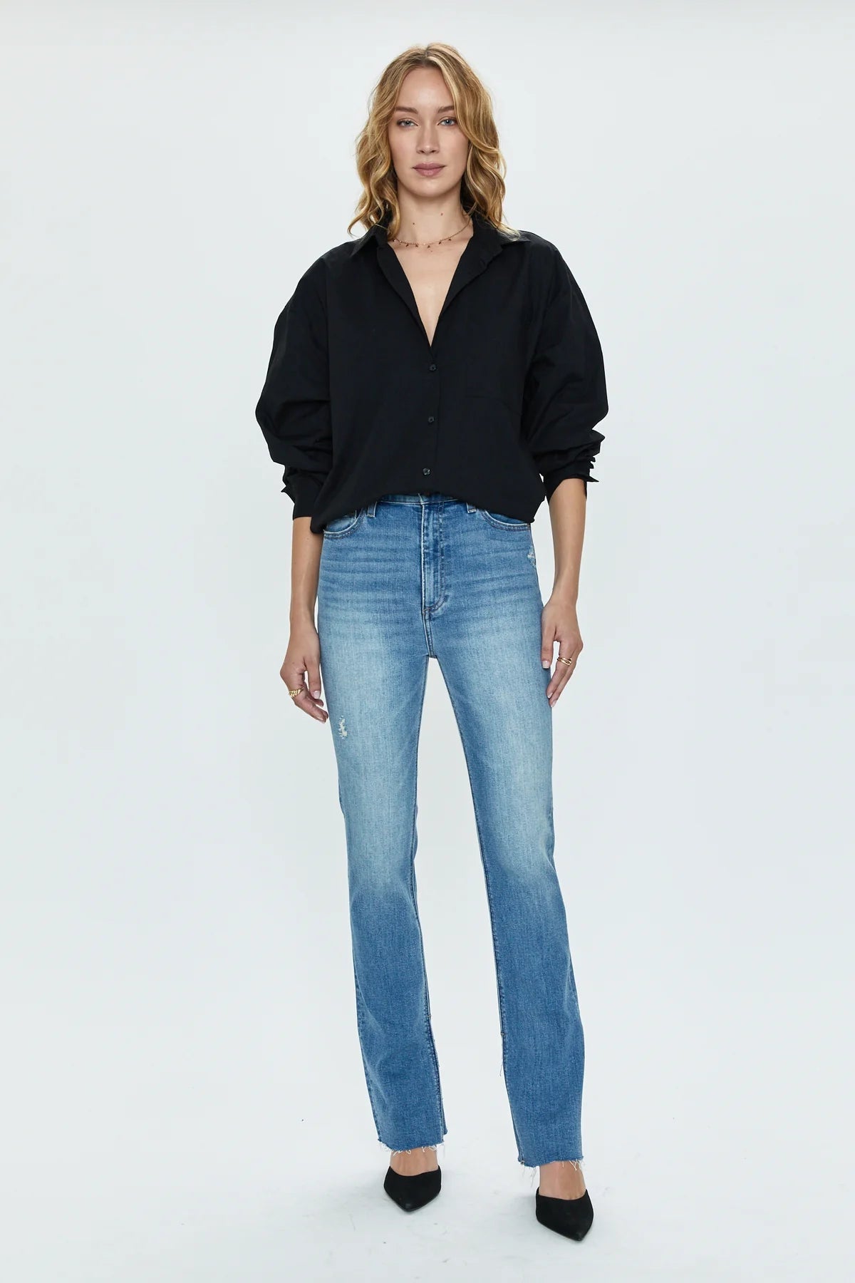 Sloane Oversized Button Down Shirt - Styled With Claire Styled With Claire