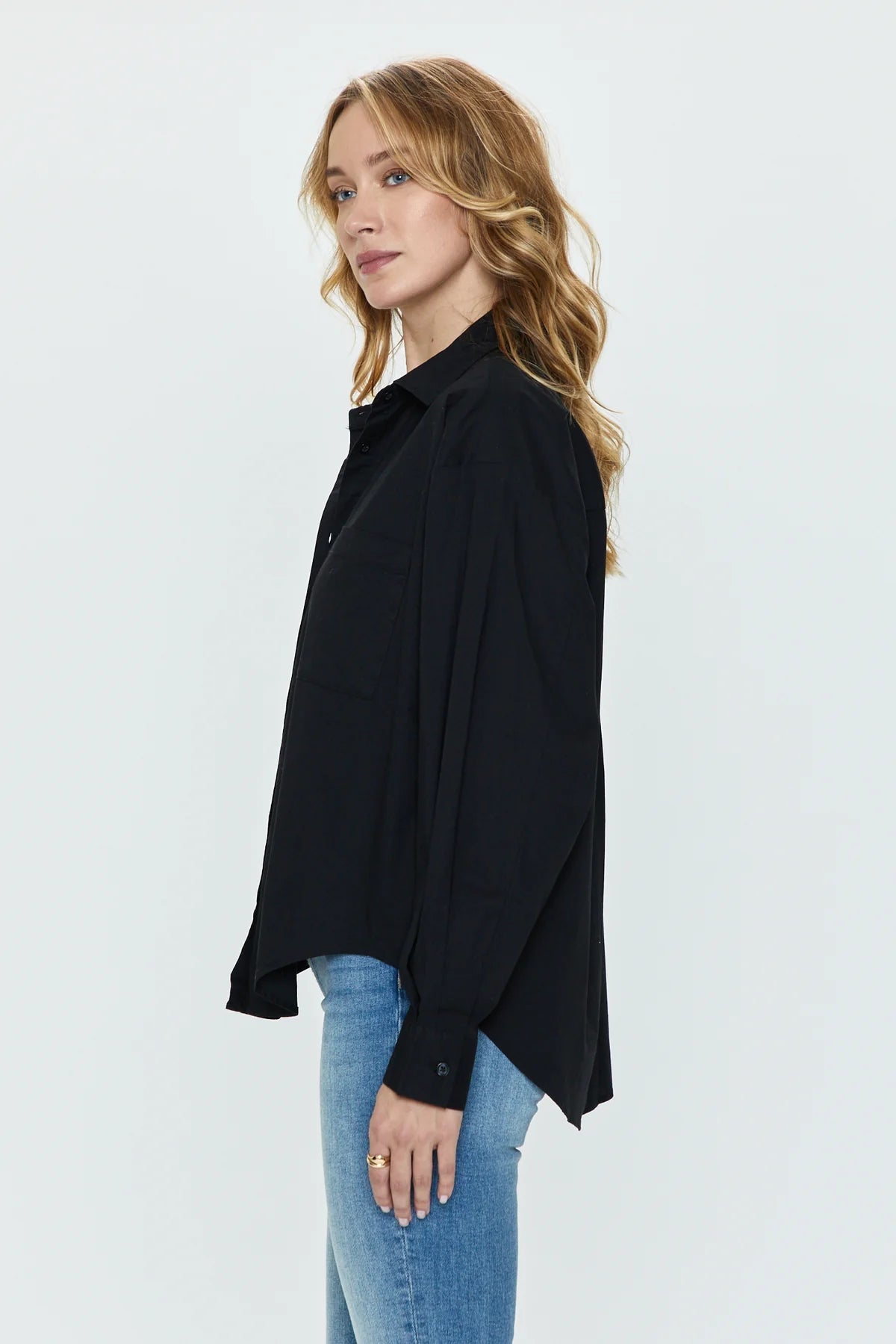 Sloane Oversized Button Down Shirt - Styled With Claire Styled With Claire