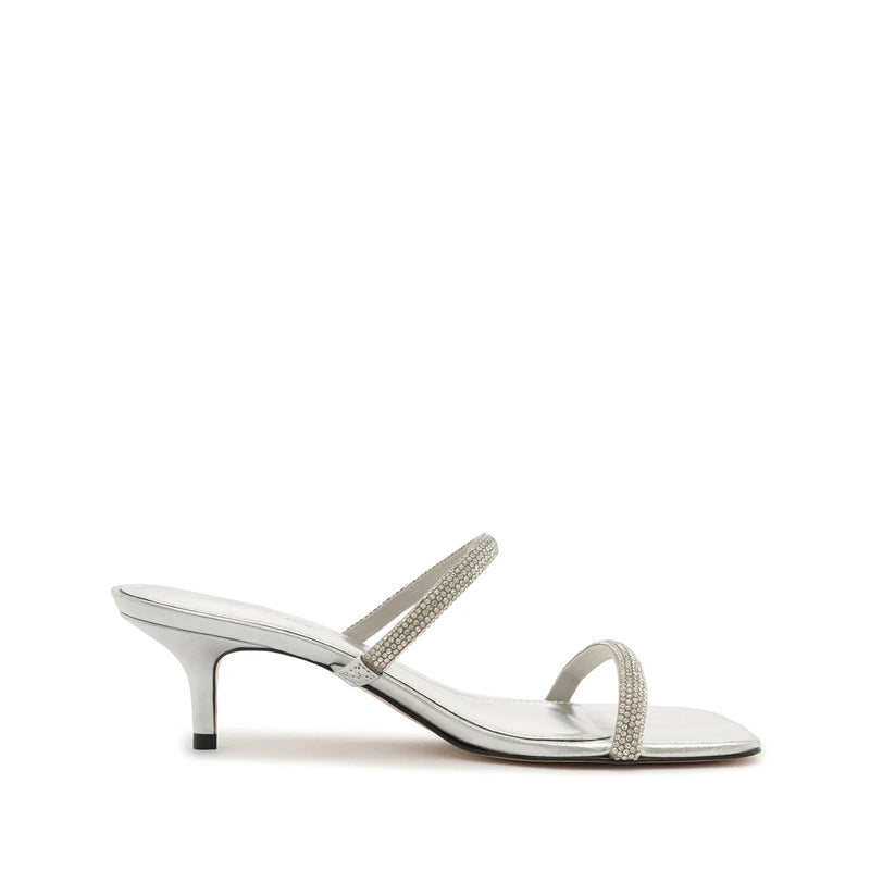 Taliah Square Leather Sandal - Styled With Claire SCHUTZ