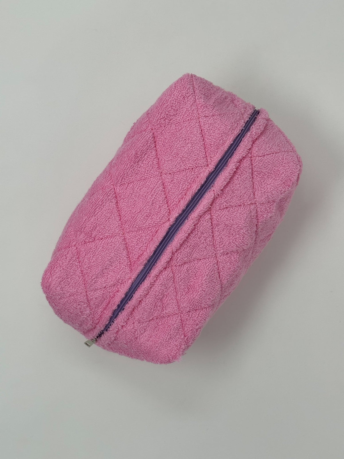 Terry Cloth Make Up Bag | Large - Styled With Claire LoveLina